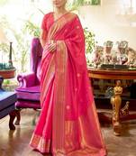 Woven design zari silk cotton kanjeevaram saree