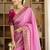 Woven design zari silk blend heavy work kanjeevaram saree