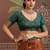 Woven design zari silk blend designer kanjeevaram saree