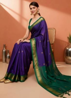 Zari pure cotton kanjeevaram saree 1