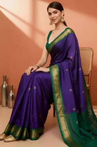 Zari pure cotton kanjeevaram saree