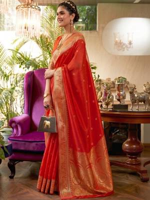 Floral zari silk cotton kanjeevaram saree 4