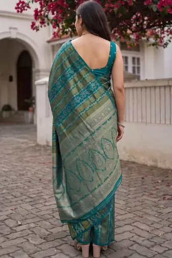 Woven design zari art silk kanjeevaram saree