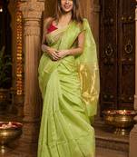 Woven design zari handloom kanjeevaram saree