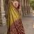 Ethnic motifs zari art silk handloom kanjeevaram saree