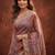 Floral zari silk blend designer kanjeevaram saree