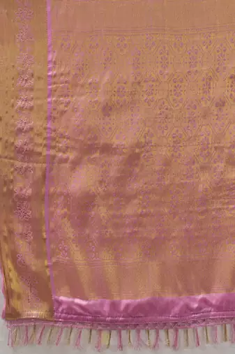Zari silk blend designer kanjeevaram saree