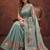 Floral silk blend designer kanjeevaram saree