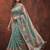Floral silk blend designer kanjeevaram saree