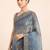 Floral silk blend designer kanjeevaram saree