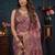 Woven design zari silk blend kanjeevaram saree