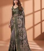 Silk blend kanjeevaram saree