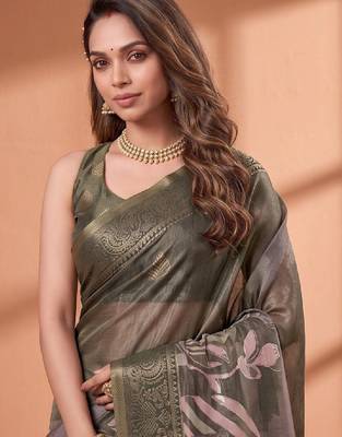 Silk blend kanjeevaram saree 2