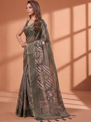 Silk blend kanjeevaram saree 3