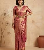 Woven design zari art silk handloom kanjeevaram saree