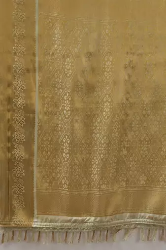 Woven design zari silk blend designer kanjeevaram saree