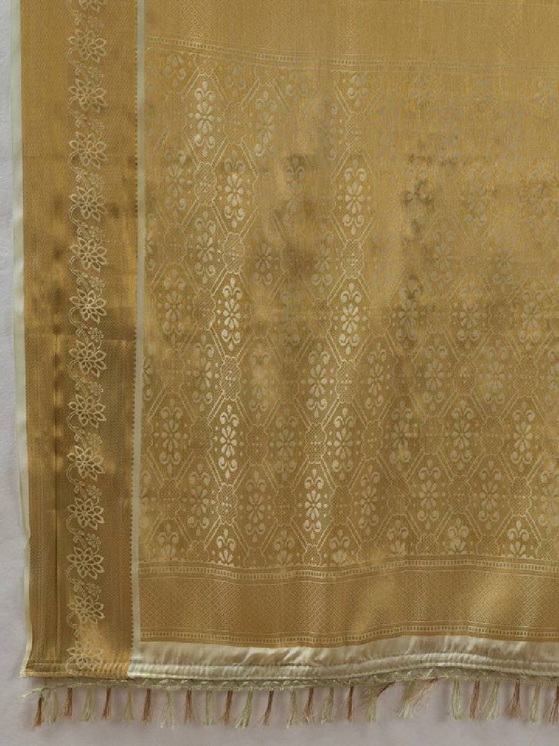Woven design zari silk blend designer kanjeevaram saree