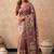 Floral silk blend designer kanjeevaram saree