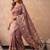 Floral silk blend designer kanjeevaram saree
