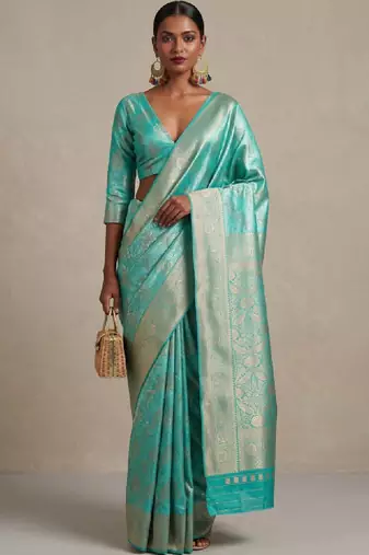 Woven design zari art silk handloom kanjeevaram saree