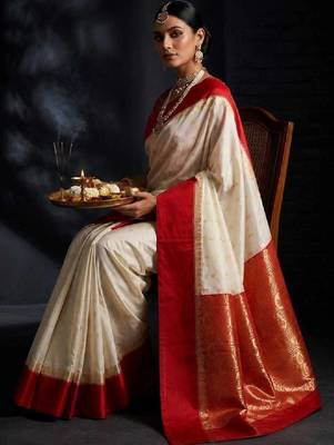 Zari art silk kanjeevaram saree 4
