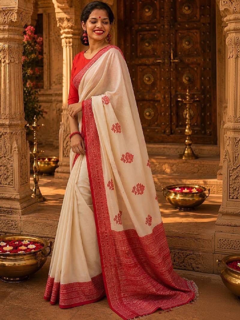 Woven design designer kanjeevaram saree