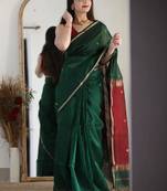 Silk blend kanjeevaram saree