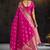 Woven design zari silk blend designer kanjeevaram saree