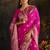 Woven design zari silk blend designer kanjeevaram saree