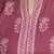 Mauve floral printed pure cotton kurta set for women