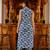 Blue floral printed pure cotton kurta set for women