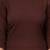 Brown solid polyester kurta set for women