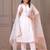 White solid pure cotton kurta set for women