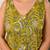 Green floral printed pure cotton kurta set for women