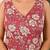 Mauve floral printed pure cotton kurta set for women