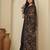 Blue floral printed pure cotton kurta set for women