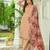 Beige solid pure cotton kurta set for women