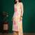 Multicolor floral printed pure cotton kurta set for women