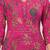 Pink floral printed pure cotton kurta set for women