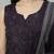 Purple floral printed pure cotton kurta set for women