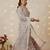Off white floral printed pure cotton kurta set for women