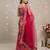 Pink floral printed pure cotton kurta set for women