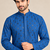 Blue Trending Heavy Rayon Lakhnavi Sequin Thread Work Ethnic Festive Wear Kurta With Pyjama