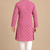 Dusty Pink Trending Heavy Rayon Lakhnavi Sequin Thread Work Ethnic Festive Wear Kurta With Pyjama