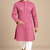 Dusty Pink Trending Heavy Rayon Lakhnavi Sequin Thread Work Ethnic Festive Wear Kurta With Pyjama