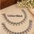 Black mehandi-plated agate stone anklets