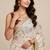 Festive space satin saree with contrast blouse
