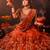 Designer Rangoli Silk Embroidery Work Chaniya Choli Set