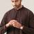 Buy chocolate brown pure cotton pathani kurta pajama set