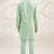Buy sea green cotton pathani kurta pajama set